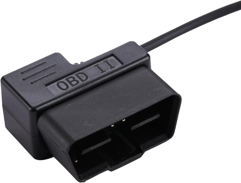 Cobra OBDII to Barrel Connector Power Cord with for Radar Detectors, Compatible with RAD350 380 450 480i 700i for Windshield or Mirror Mount Applications - Image 3